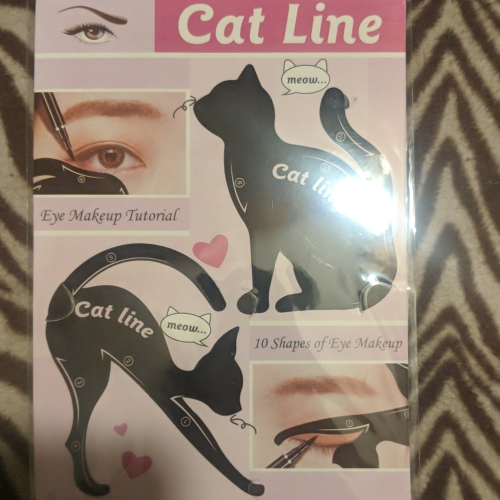 Cat Line Eye liner Eye Makeup Lines.